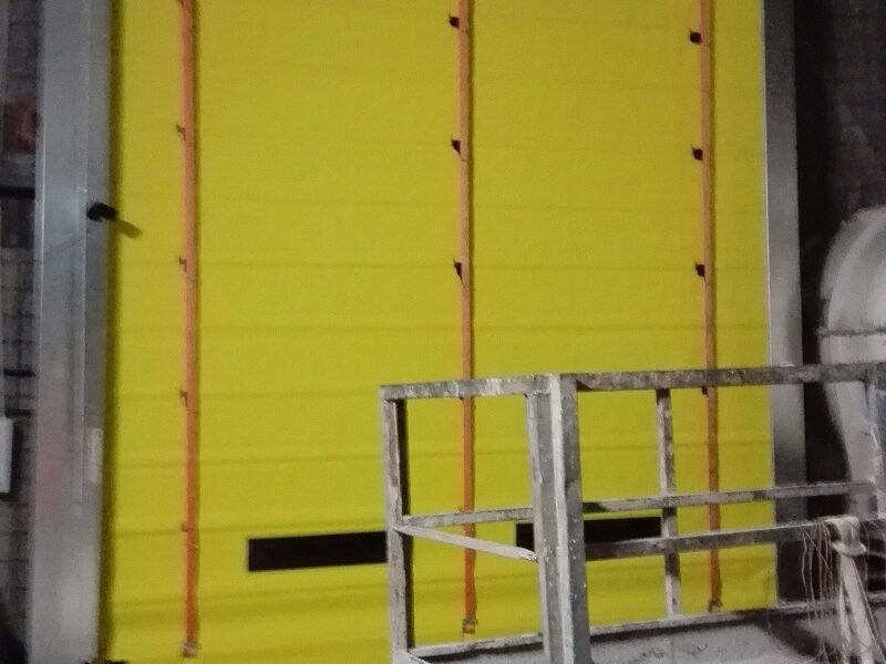 porte rapide ad impacchettamento in pvc