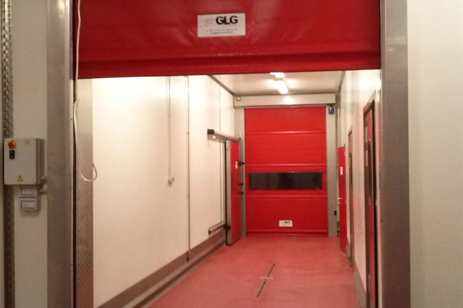 porte rapide in pvc ad avvolgimento