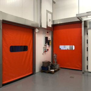 porte rapide in pvc per ambienti alimentari