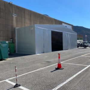 tunnel frontali in pvc - glg doors