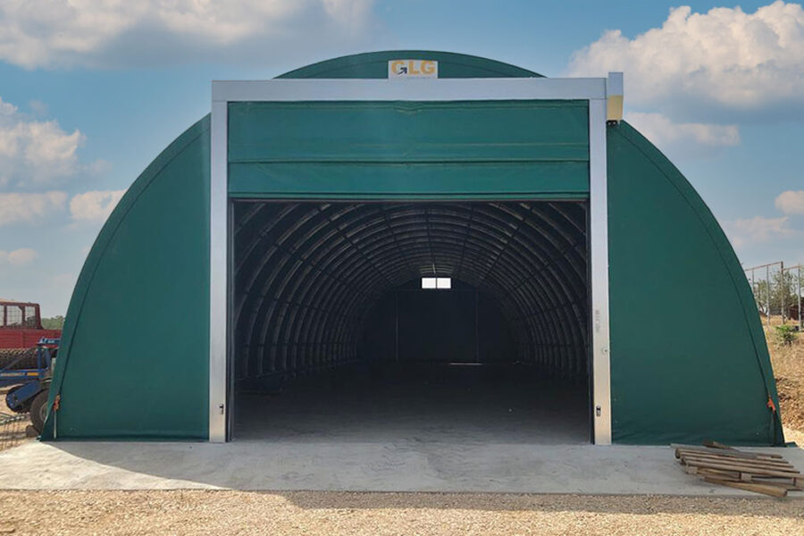 tunnel ad arco per aziende agricole