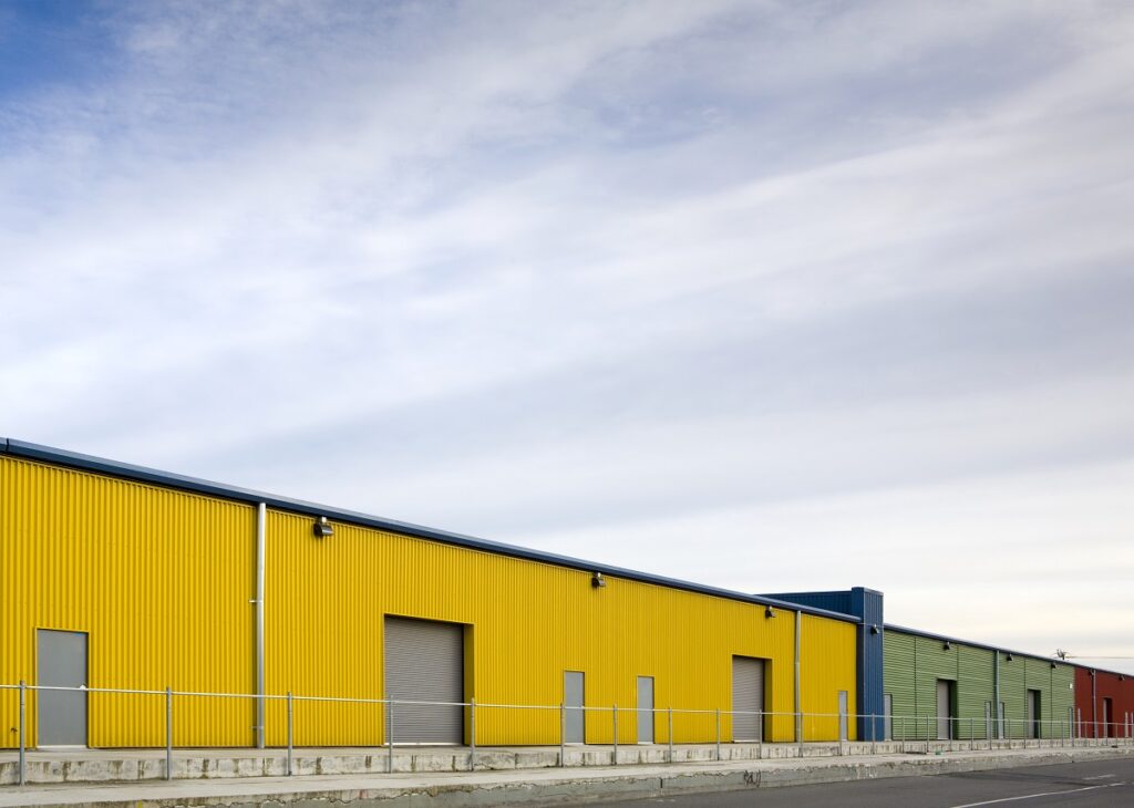 industrial steel sheds capannoni in carpenteria metallica
