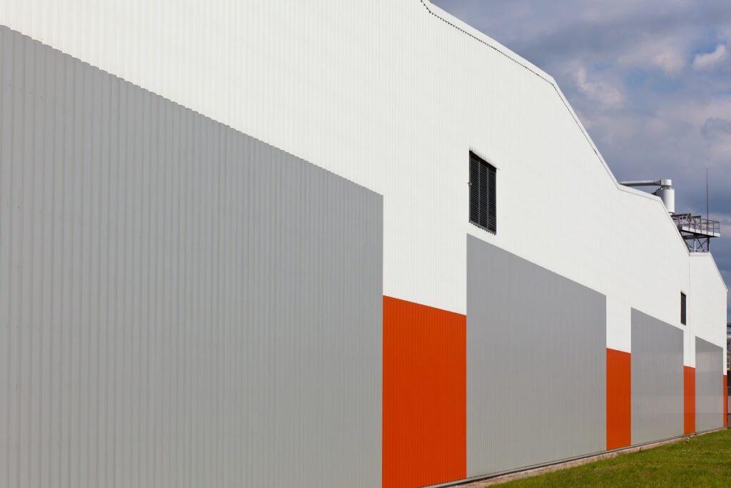 industrial steel sheds capannoni in acciaio carpenteria metallica - glg doors