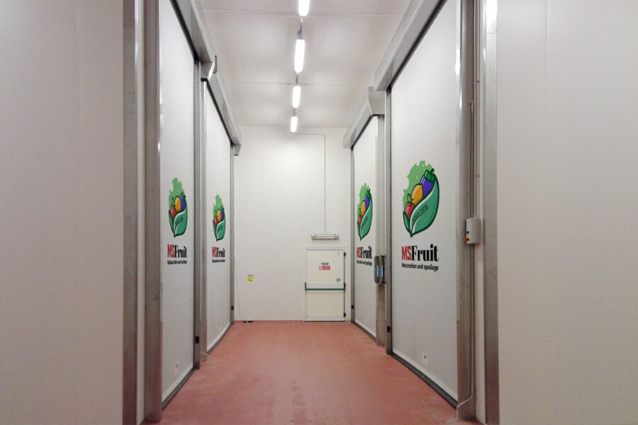 porte rapide per camere di maturazione