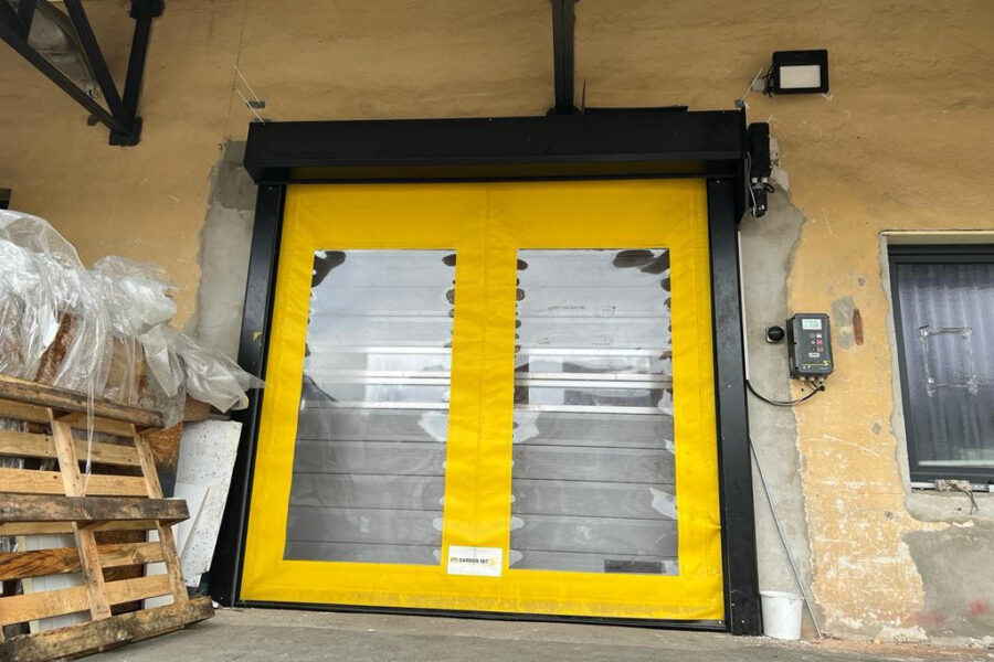 industrial spiral doors
