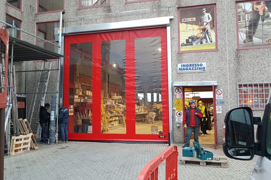 porte rapide autoriparabili per aziende edili